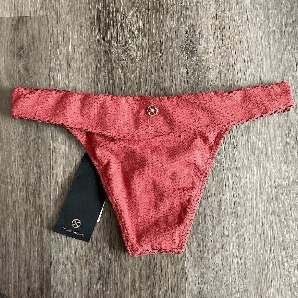 NWT ViX  Scales Bia Tube Bottom in Paprika red Medium​​​​​ - Picture 3 of 5